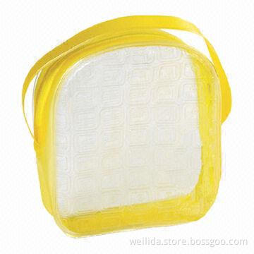 PVC Cosmetic Bag, Measuring 14 x 16 x 4.5cm
